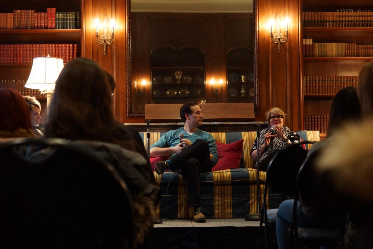 Libba Bray and David Levithan discuss topics surrounding young adult literature.