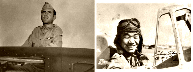 Flyboys Louis Zamperini (Unbroken) and Saburo Sakai (Samurai!)