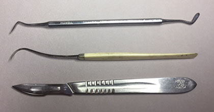 Dental Tools and Scalpel 