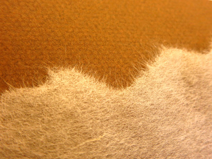 fuzzy ends of japanese repair tissue