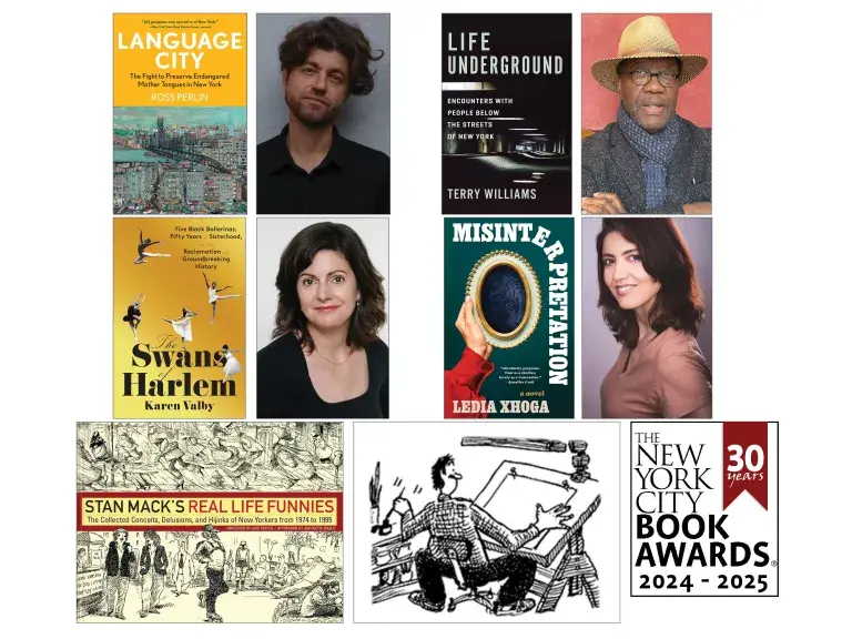 Winning books and authors in the 2024-25 New York City Book Awards
