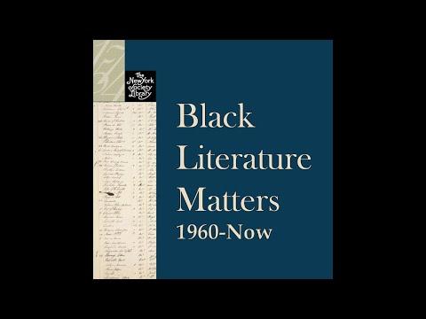 Embedded thumbnail for Black Literature Matters: 1960-Now
