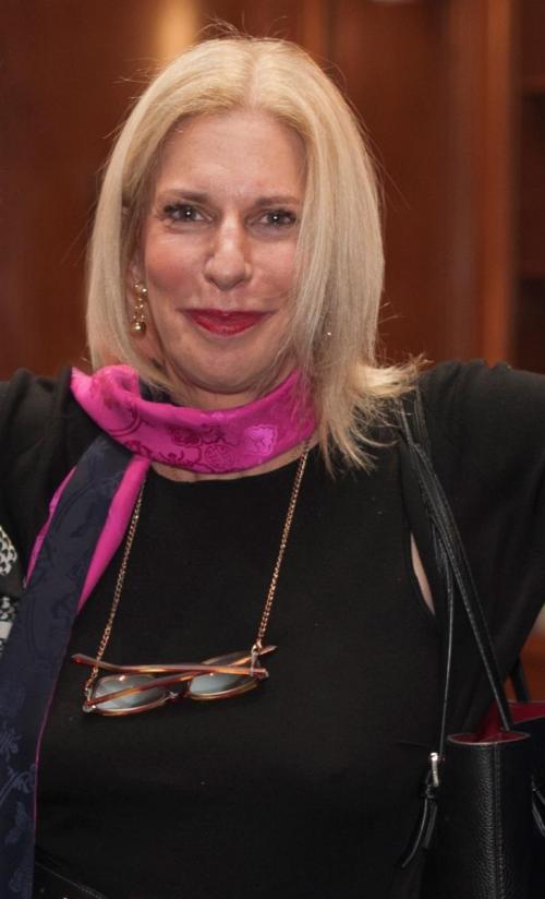 Ellen M. Iseman at a New York City Book Awards ceremony, photo by Karen Smul