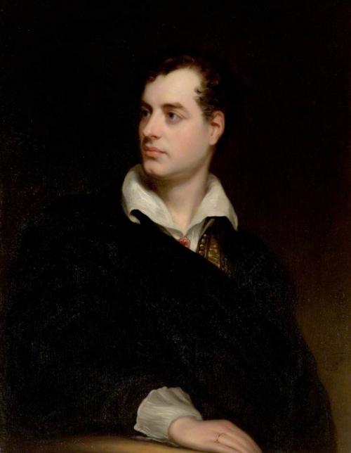 Portrait of George Gordon Byron, circa 1813