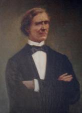 Portrait of John Cleve Green (1800-1875) in the Green Alcove.