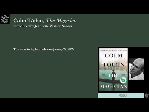Embedded thumbnail for Colm Tóibín, The Magician: A Novel