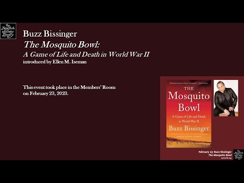 Embedded thumbnail for Buzz Bissinger, The Mosquito Bowl: A Game of Life and Death in World War II 